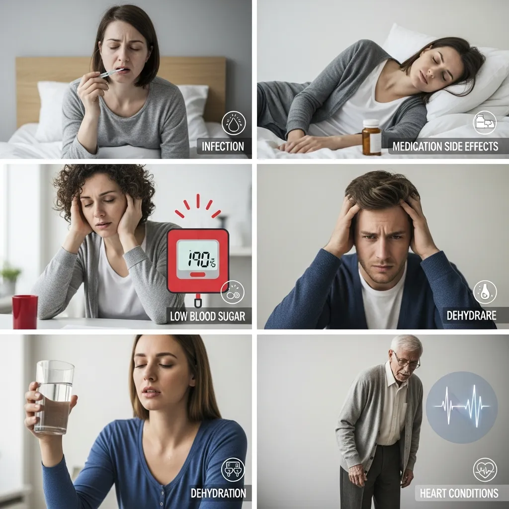 Causes of weakness and dizziness