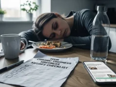 Exhausted Constantly? Your Chronic Tiredness Medical Causes Checklist Chronic Tiredness Medical Causes Checklist