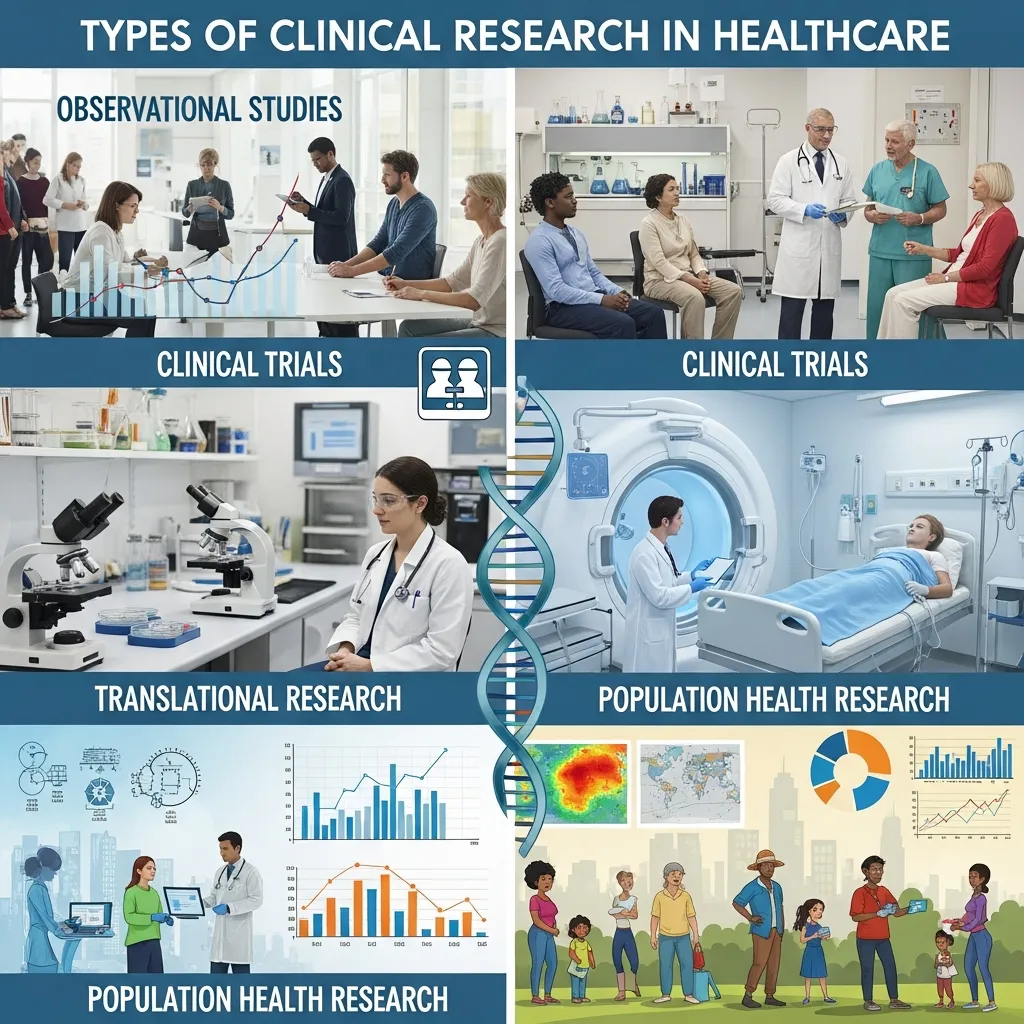 Clinical research studies healthcare