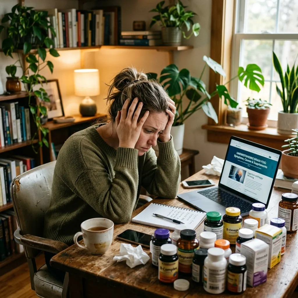 Brain fog vitamin deficiency symptoms