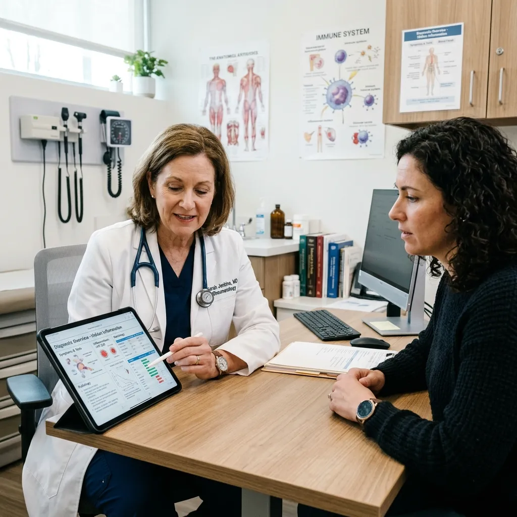Diagnosing hidden inflammation symptoms