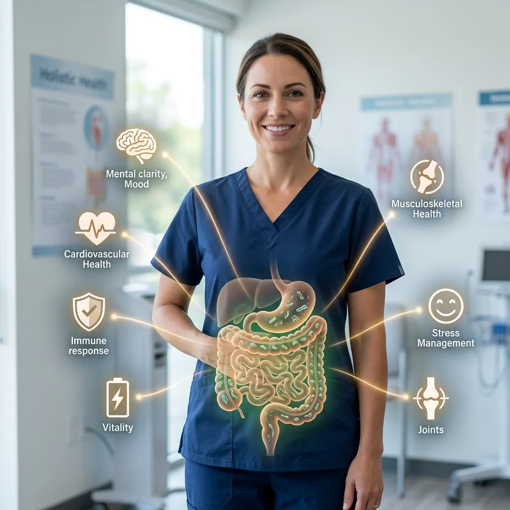 Long-term effects of an unhealthy gut on overall health