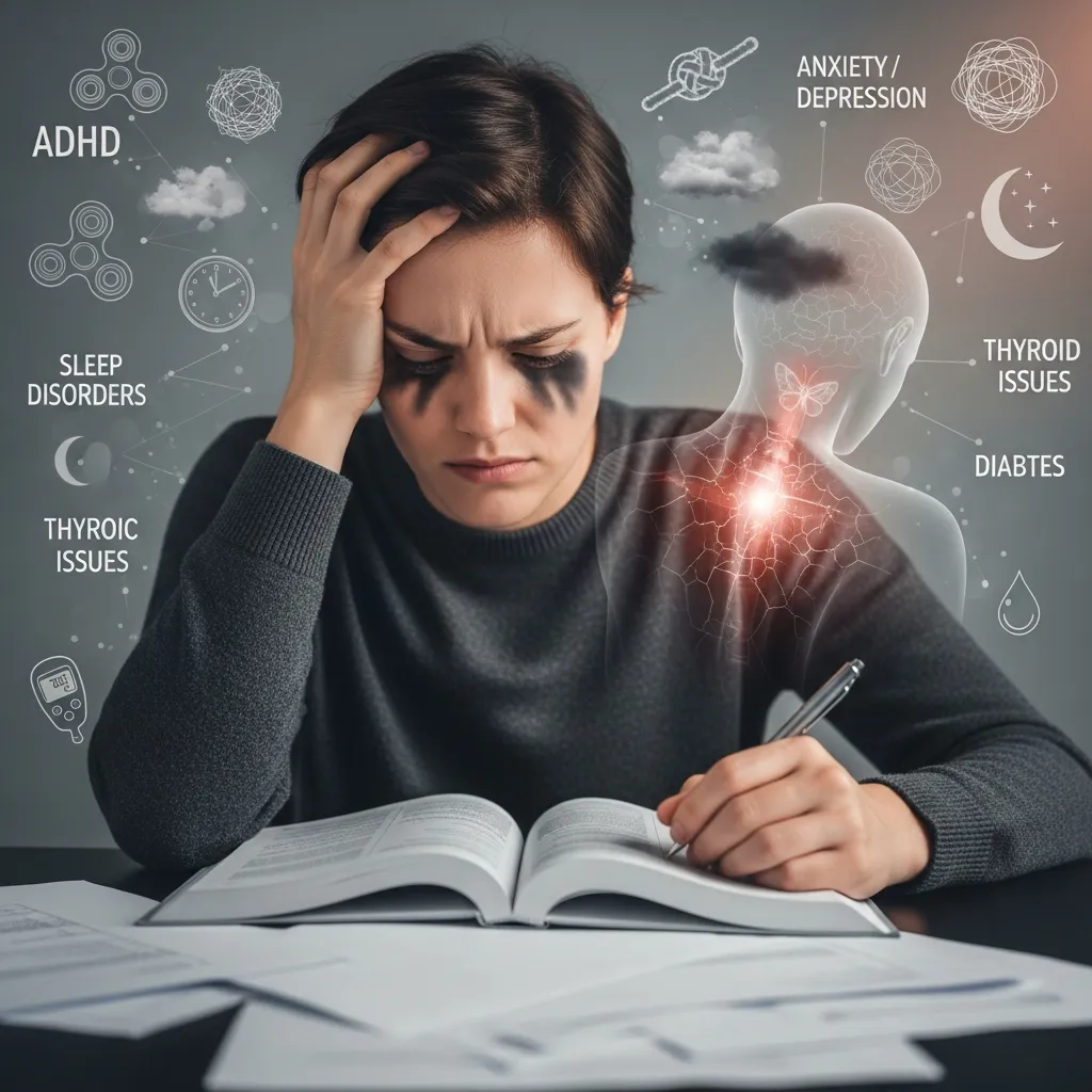 Medical causes of poor concentration