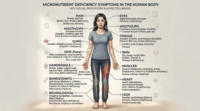 Micronutrient Deficiency Symptoms Micronutrient Deficiency Symptoms