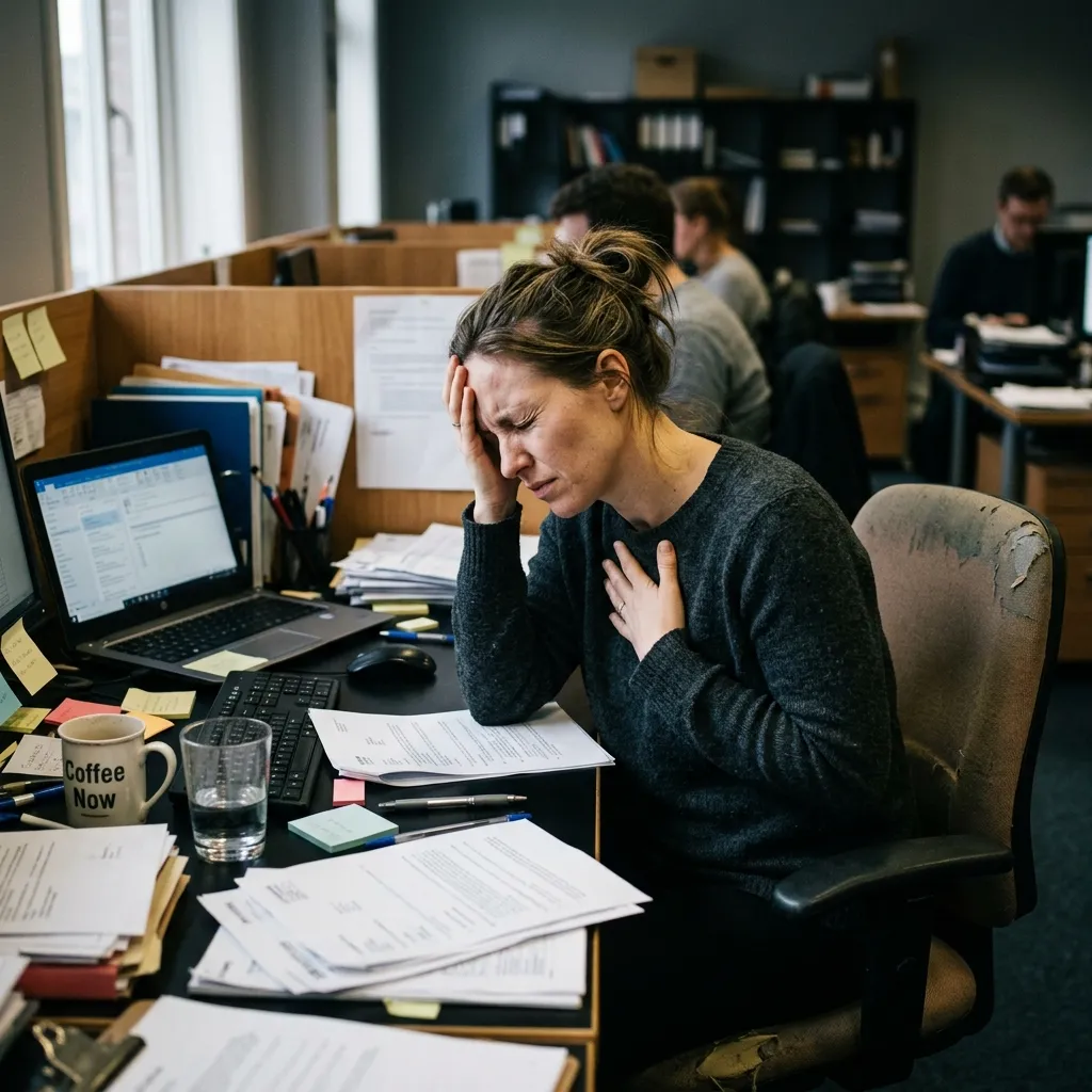 Physical symptoms of stress